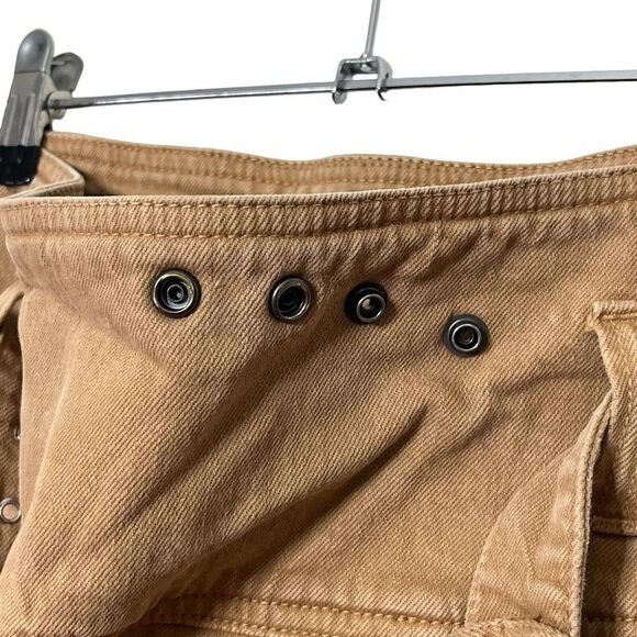 Rachel Comey Crossover Cropped Pants Brown Drop Crotch High Rise Women’s Size 0 - Picture 7 of 14